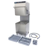 Πλυντήριο πιάτων καμπανα- 50x60cm - Με λαμπρυντικό και αντλίες σαπουνιού - 400V MAX-09240140